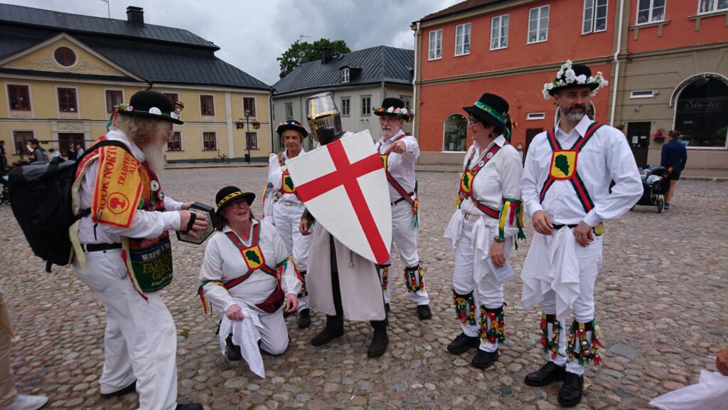 August 10, 2019. Arboga Medieval Festival with St George.