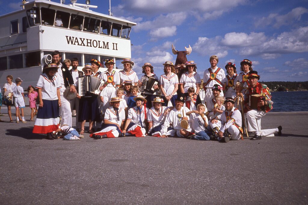 August 19, 1989. Vaxholm with England's Glory.